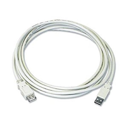 FIVEGEARS USB 2.0 Extension Cable Am / Af 10 Ft Beige FI67289